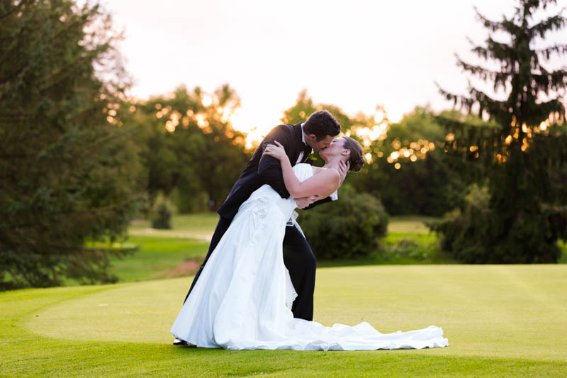 Alice & Maguesa wedding portrait at Chateau Cartier golf course